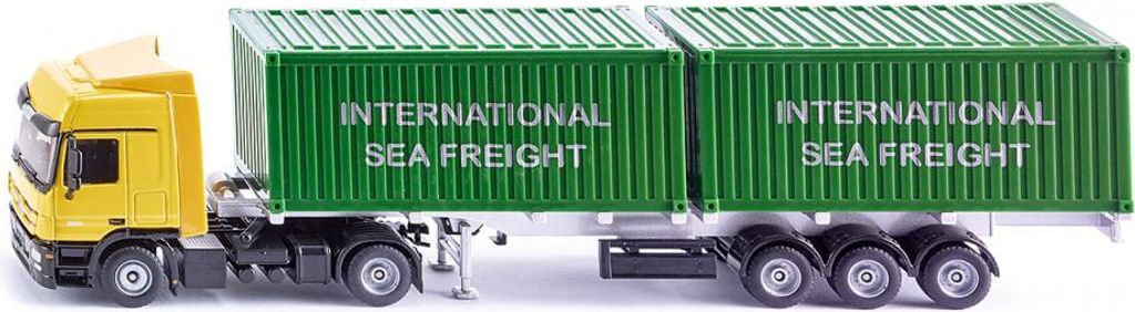 Siku LKW mit Container; 3921 Produktbild 