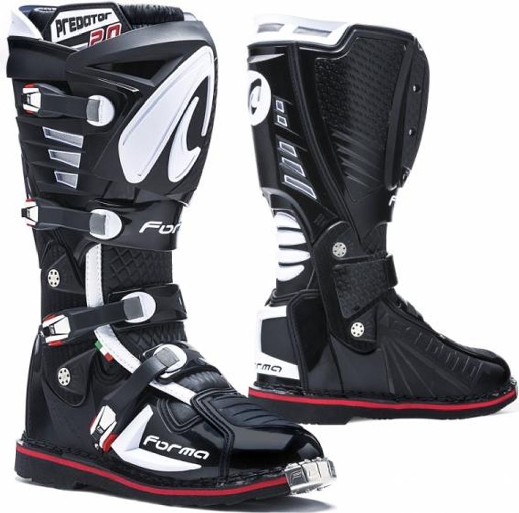 Motorradstiefel FORMA PREDATOR 2.0 schwarz 42