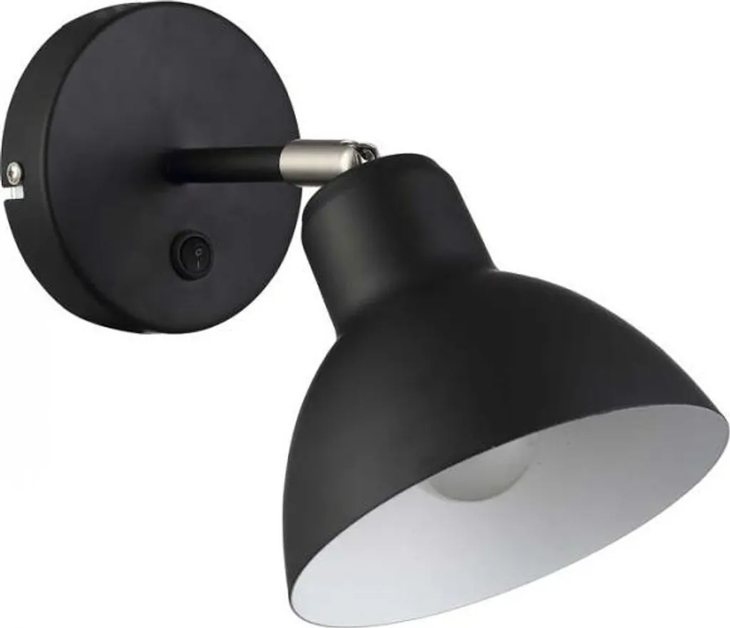 Lampada BAROQUE Cromo Nero 230V LED 11W - Design Contemporaneo E27