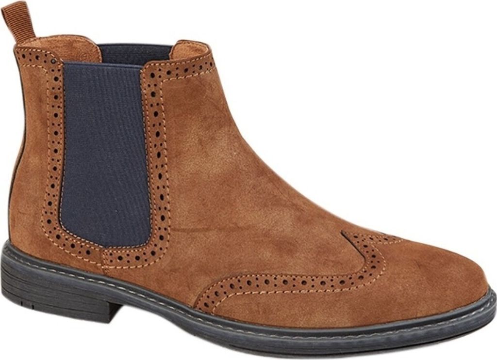 Goor - Herren Stiefeletten DF2121 (42 EU) (Hellbraun)