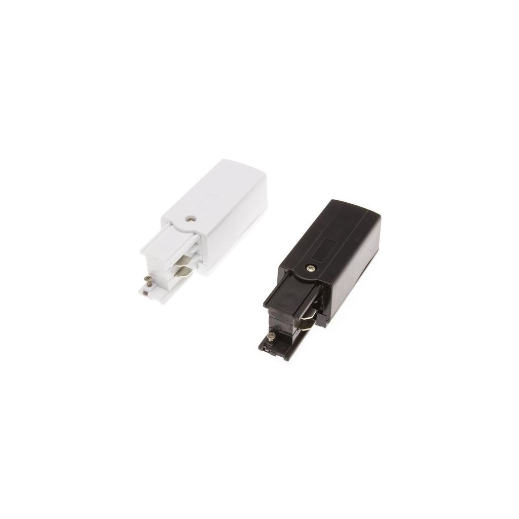 Einspeisung Right Side für 3-Phasenstromschiene Weiß