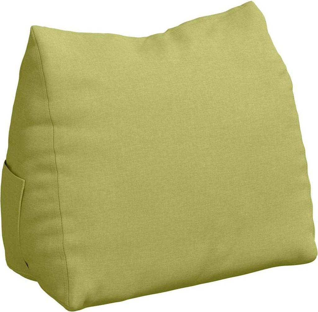vidaXL Rückenkissen Hellgrün 60 x 20 x 50 cm Stoff