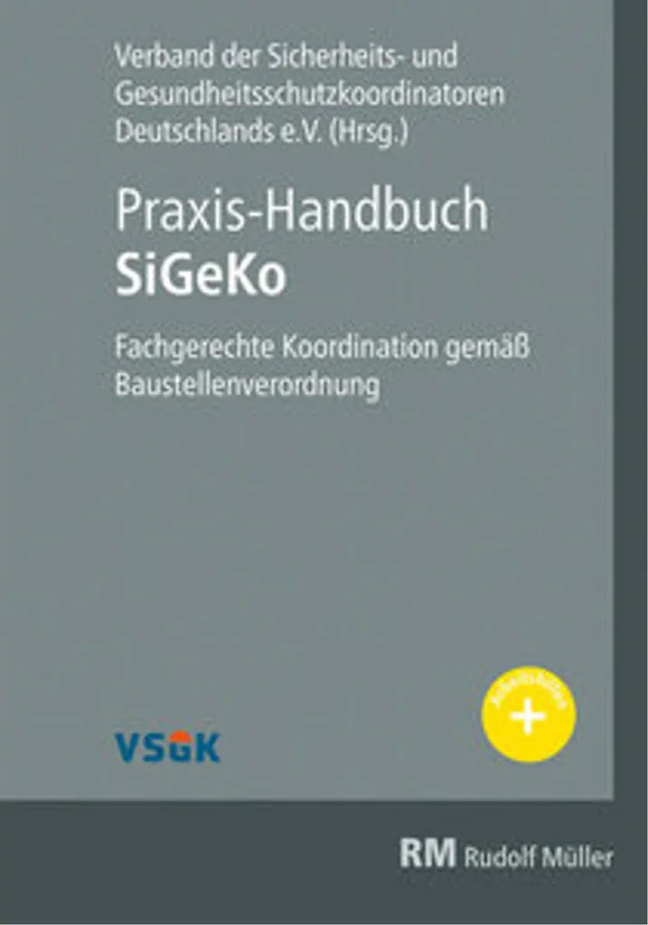 Livre technique SiGeKo : Guide de coordination sécurité pour chantiers