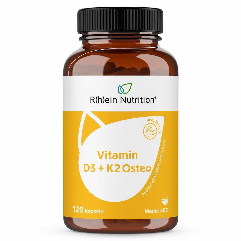 Vitamin D3+K2 Osteo 2,000 IE Vitamin D3+80 ug K2, 120 St Produktbild 