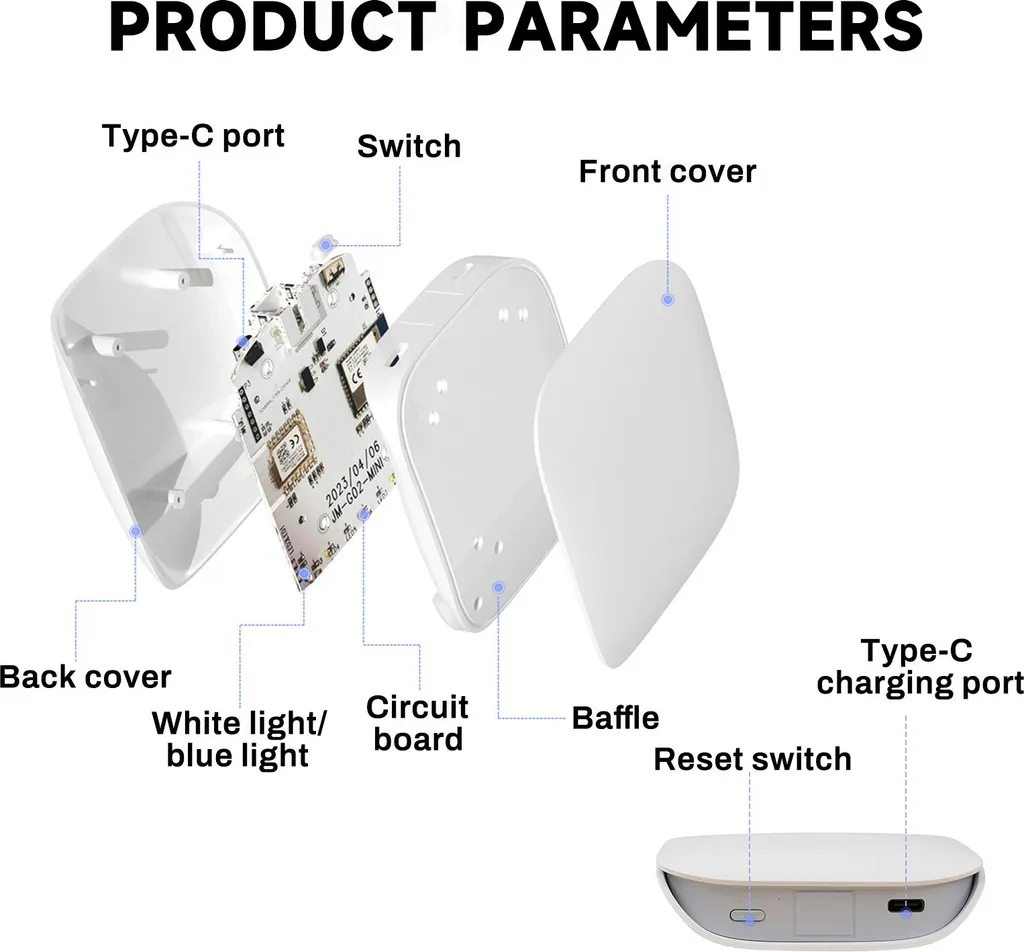 Passerelle Intelligente Zigbee 3.0 Compatible Google Home et Alexa