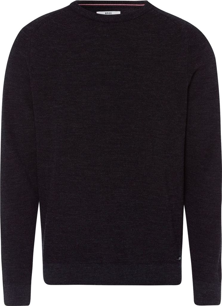Brax - Herren Pullover Rundhals, Style Roy (25-2007), Größe:56, Farbe:Lama (55)