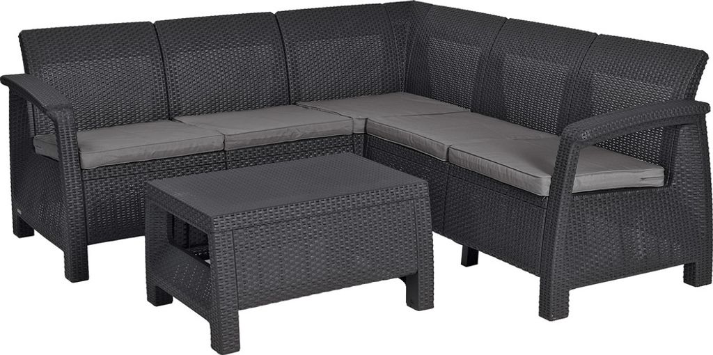 Garten-Set Korfu Relax-Set - Graphit Produktbild 