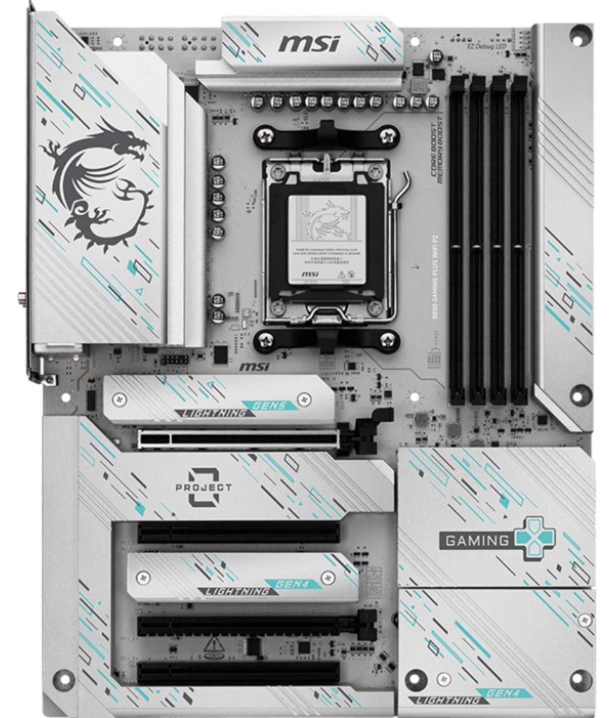 MSI B850 GAMING PLUS WIFI PZ motherboard Image du produit 