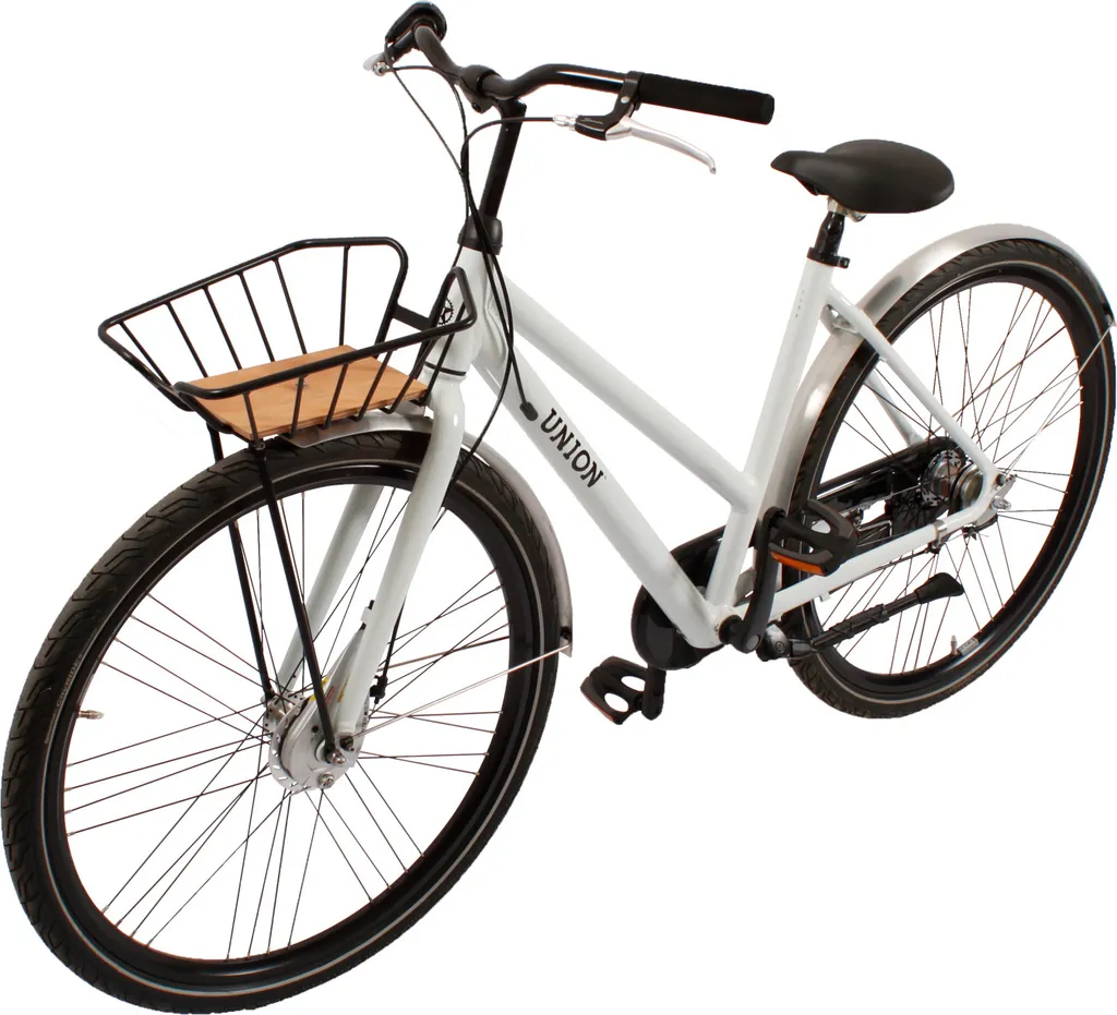 Porte-paquet avant vélo avec panier Steco Compact 30x38 cm acier noir