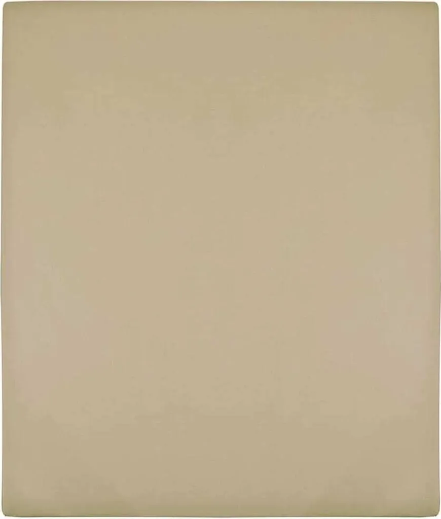 Lenzuolo Jersey Cotone 90x200 Taupe | Letto Singolo The Living Store Moderno