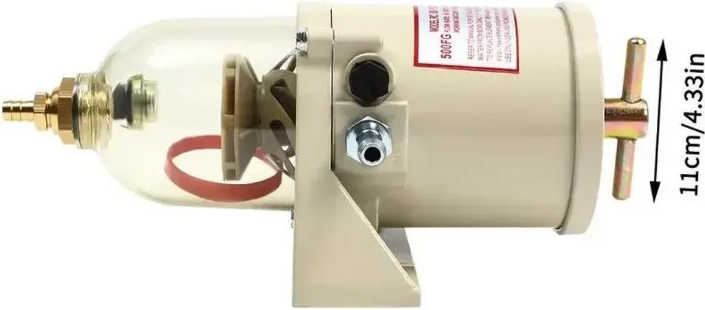 Filtro Diesel 500FG Separatore Acqua 227 l/h - Riduzione Fermo Macchina