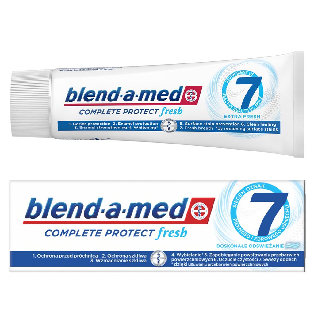 Blend-a-med Complete Protect 7 Extra Fresh zubná pasta 75 Obrázok produktu 