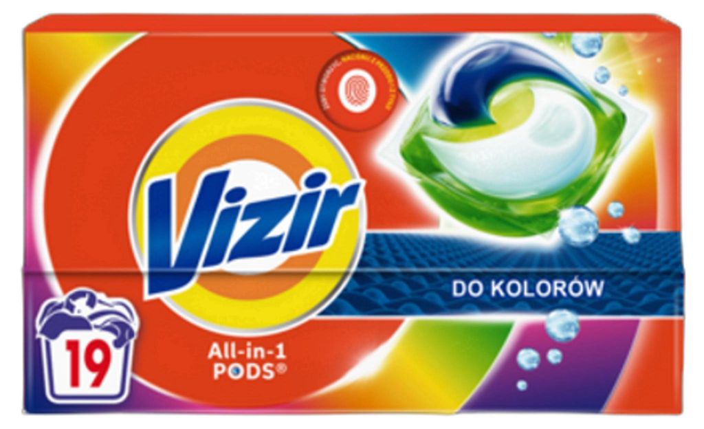 Vizir Kapsułki do prania do koloru 19 szt. Zdjęcie produktu 
