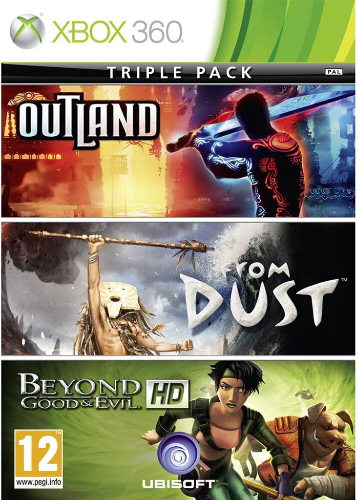 Microsoft Triple Pack: Beyond Good & Evil + Outland + From Dust, Xbox 360, Xbox 360, Multi