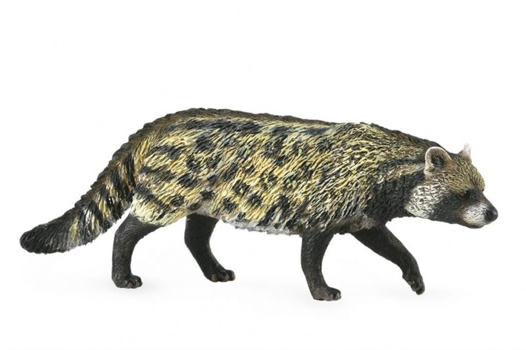 animali selvatici Gatto zibetto africano 9,2 cm Immagine del prodotto 
