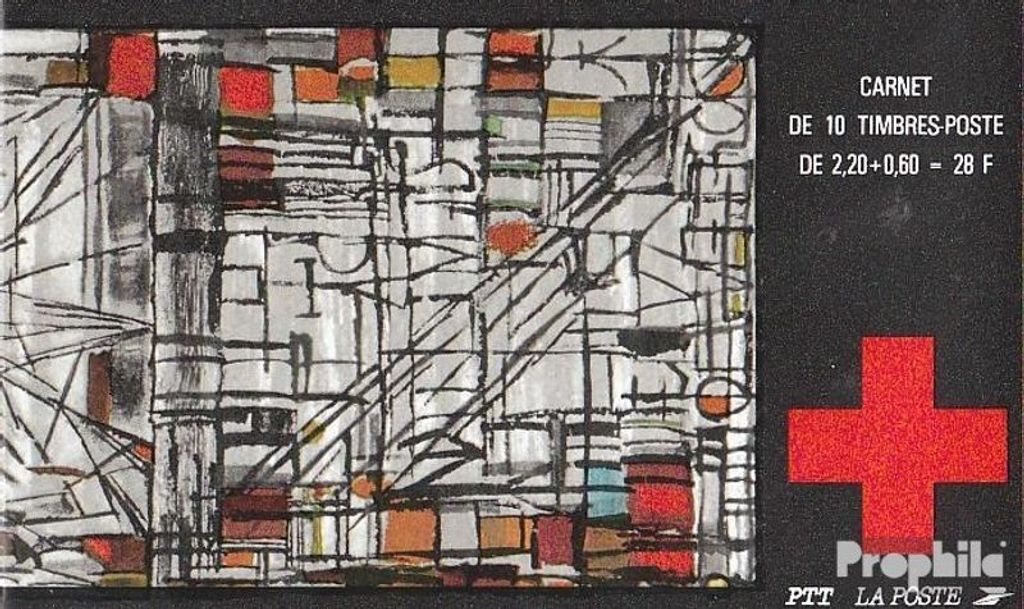 Briefmarken Frankreich 1986 Mi MH6 (kompl.Ausg.) postfrisch Rotes Kreuz