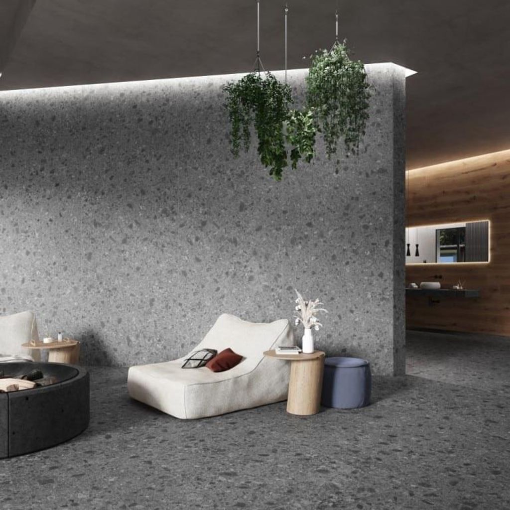 CASA39 Fliesen Steinoptik Grau 120x120 cm Atlas Concorde Boost Mix