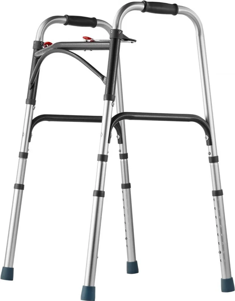 Déambulateur de marche médical ajustable avec structure pliable 158kg - 9