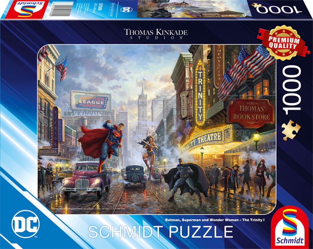 Puzzle 1000T Batman Superman & Wonder Woman DC