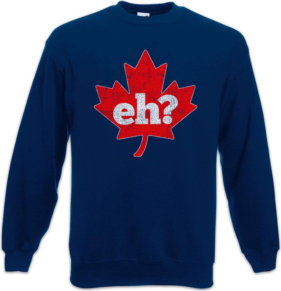 Urban Backwoods Canada Eh, Sweatshirt, Farbe: Navy, Größe: 3XL