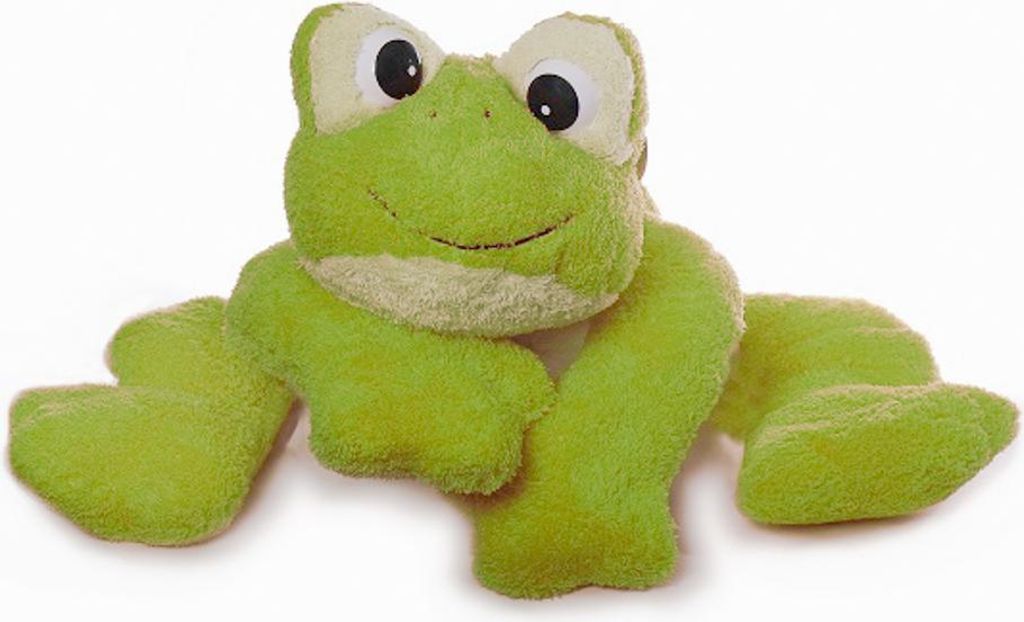 Inware Plüschtier Frosch, liegend, grün 97 cm XXL Produktbild 