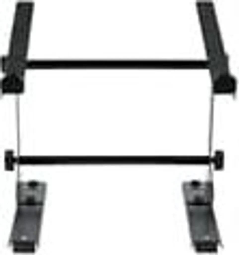 GFWLAPTOP1000 Support PC Portable et Contrôleur DJ en Acier Noir Robuste