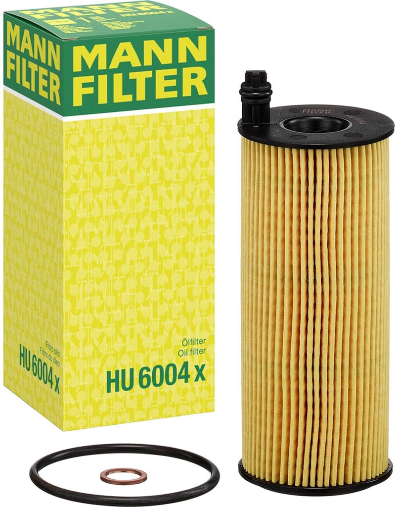 Ölfilter MANN-FILTER HU 6004 x Filtereinsatz für BMW 3 Touring (E91) 3 Limousine (E90) 5 Touring (F11) 1 Schrägheck (F20) 3 Touring (F31) 5 Limo...