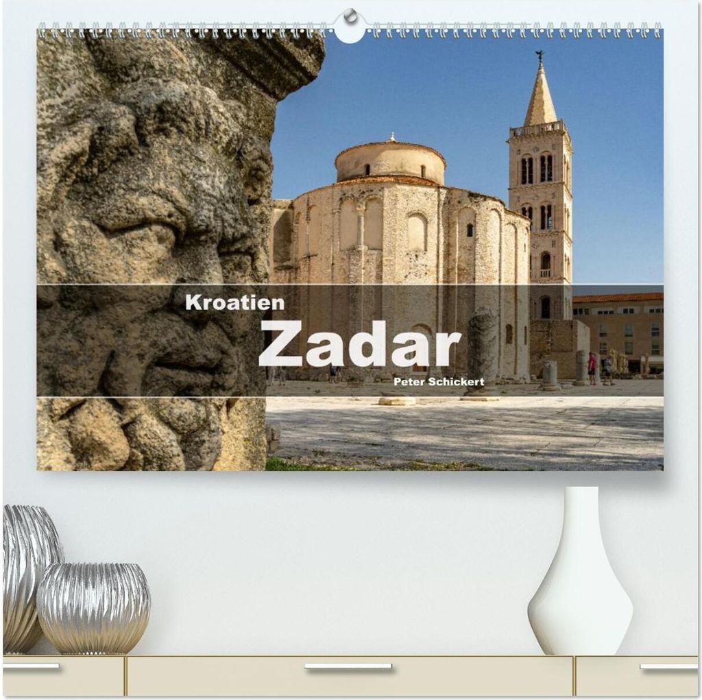 Kroatien - Zadar (hochwertiger Premium Wandkalender 2026 DIN A2 quer), Kunstdruck in Hochglanz