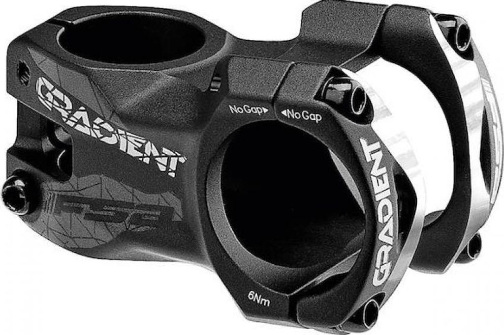 FSA Gradient Vorbau 35 x 50 mm +6° Schwarz - Aluminium MTB Vorbau für Trail &...