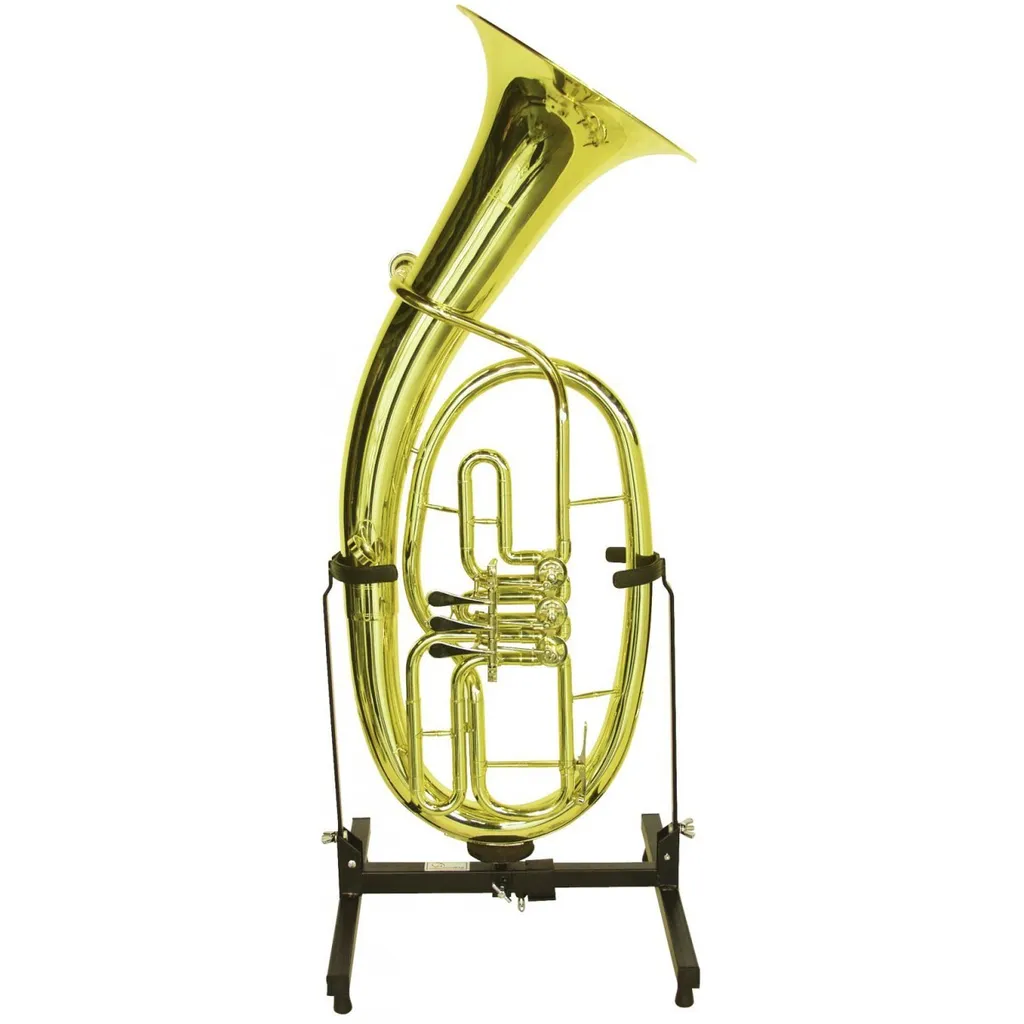 DIMAVERY Pied pour Euphonium ou Baryton Support Noir Stable Réglable