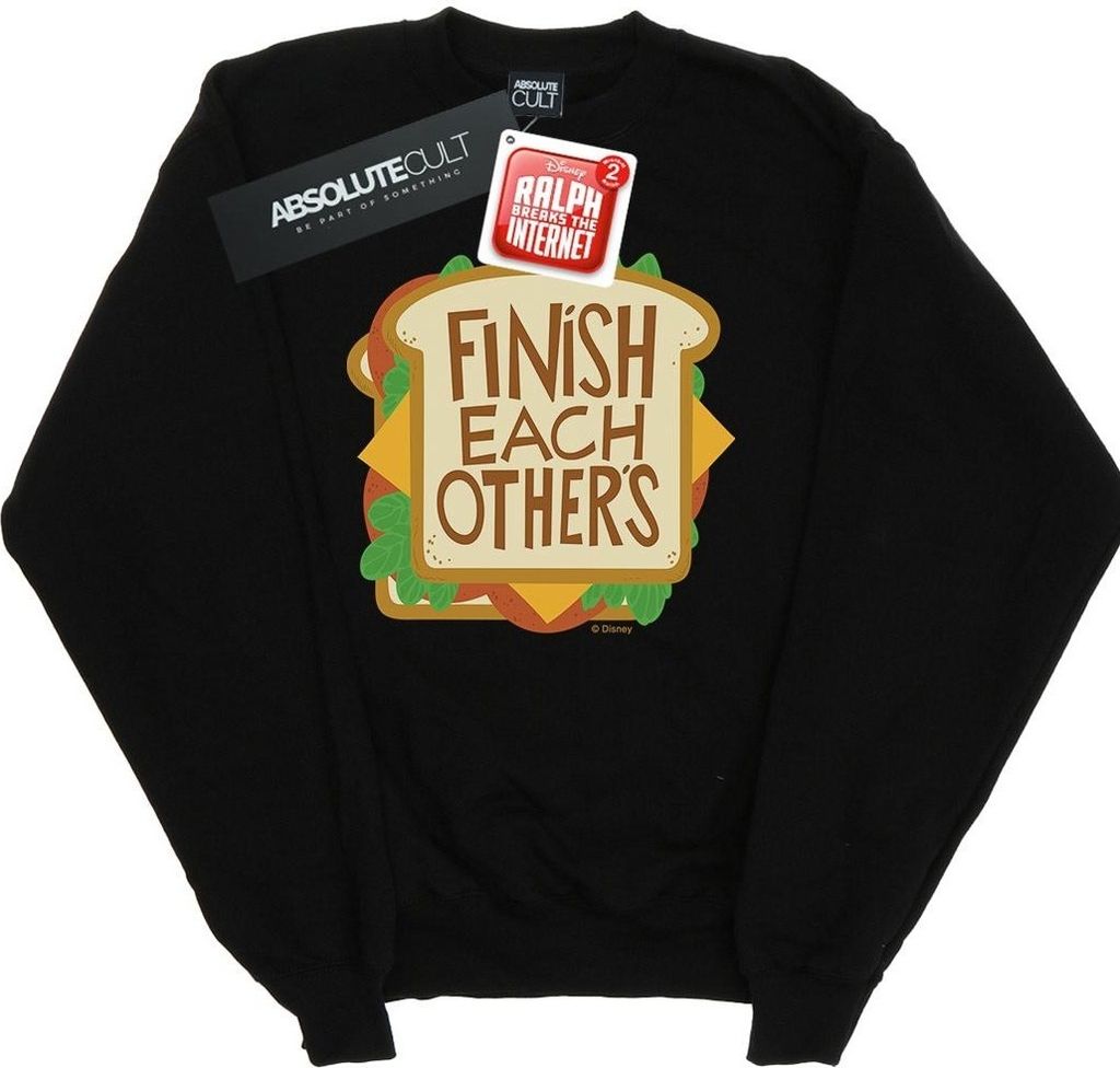 Disney - "Wreck It Ralph" Sweatshirt für Damen BI43094 (L) (Schwarz)