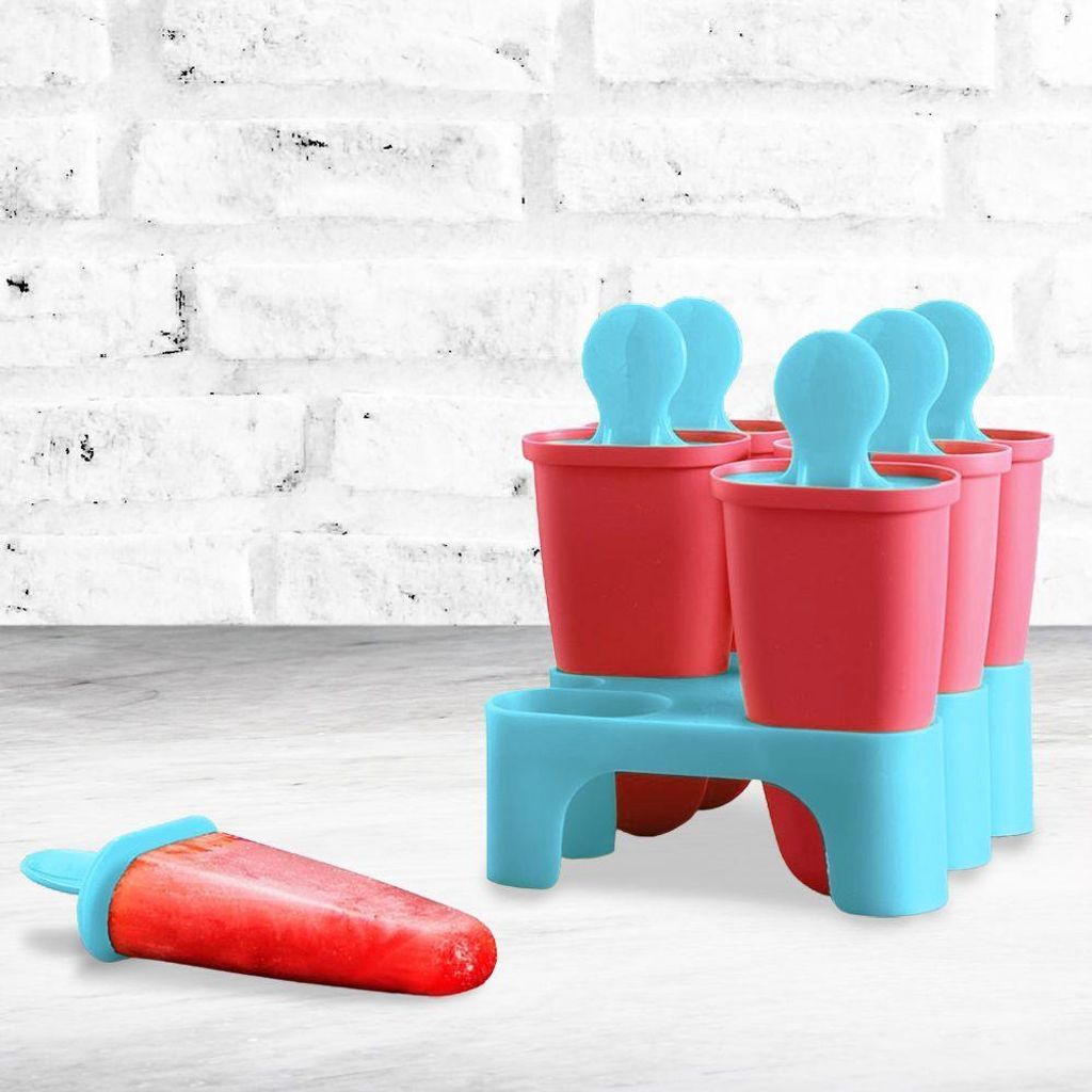 Excellent Houseware Eisformen 6 Eis Pop Macher Eiscreme Produktbild 10