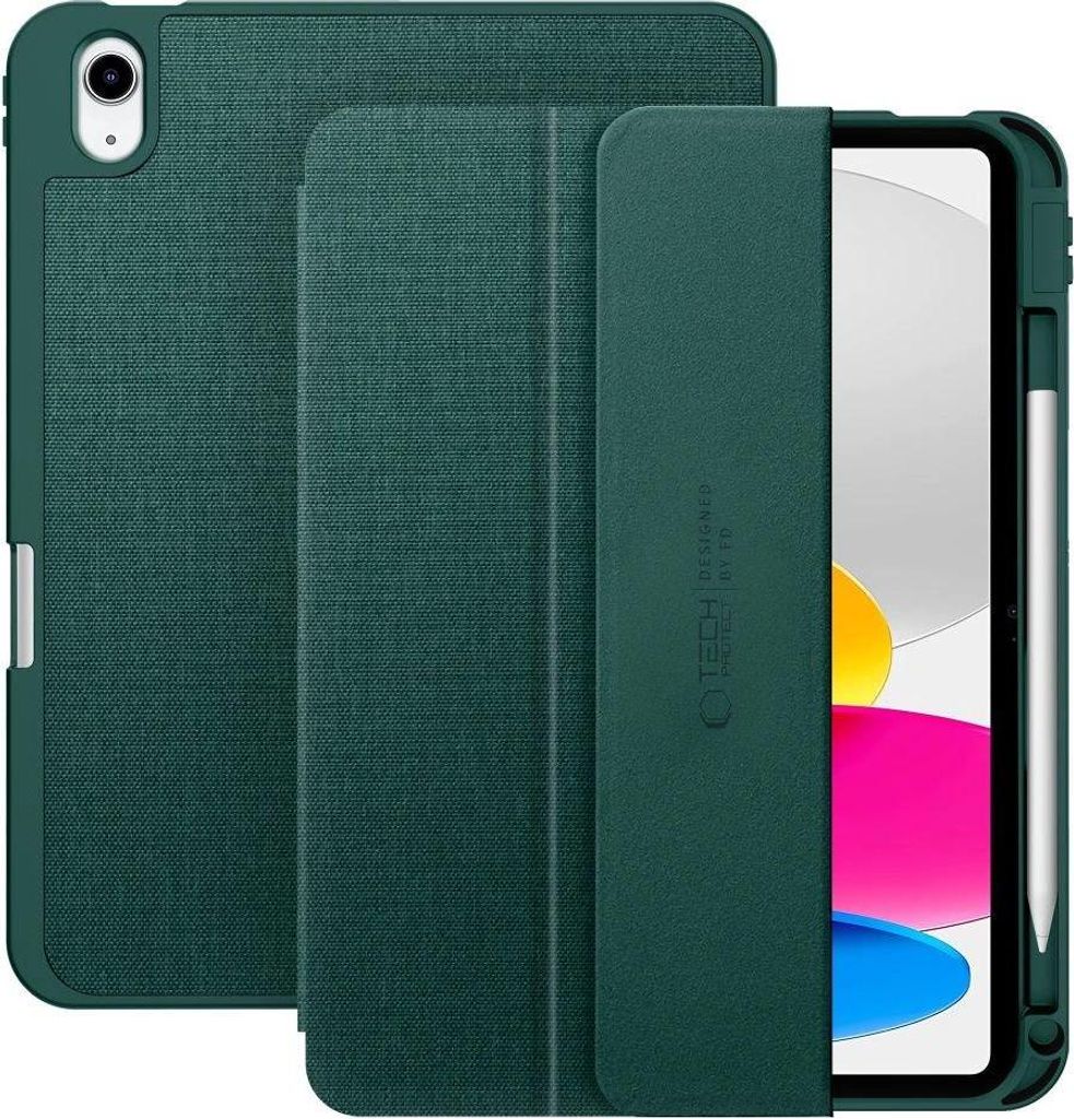 Tasche Tech-Protect Sc Pen Canvas Ipad 10.9" 10 / 2022 / 11" 11 / 2025 - Zielone
