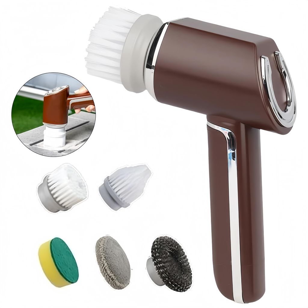 5-in-1 Kabellose Elektrische Reinigungsbürste, 5 Produktbild 