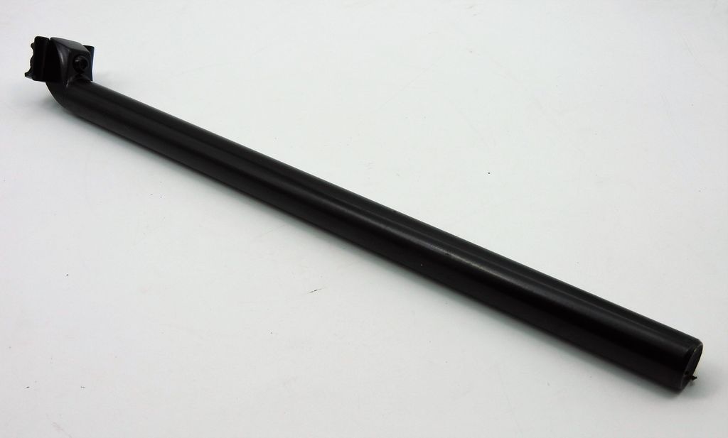 Extra lang verstärkte Sattelstütze 500mm Alu schwarz verstärkt Ø 27,2 - 31,8 mm