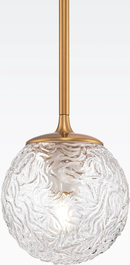 Suspension Maytoni LIGERO verre laiton : luminaire chic et dimmable
