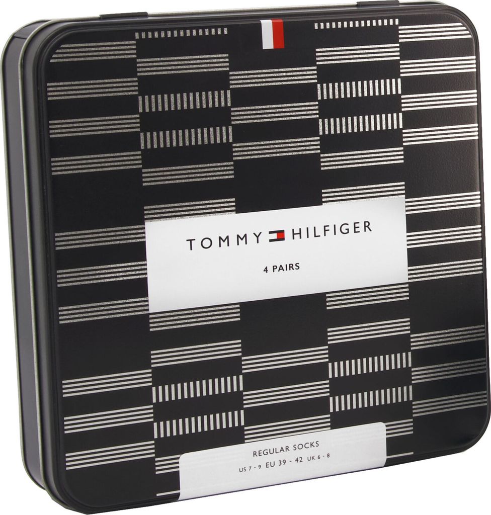Tommy Hilfiger Men Sock Birdeye Tin Giftbox | Herensokken - 701220144