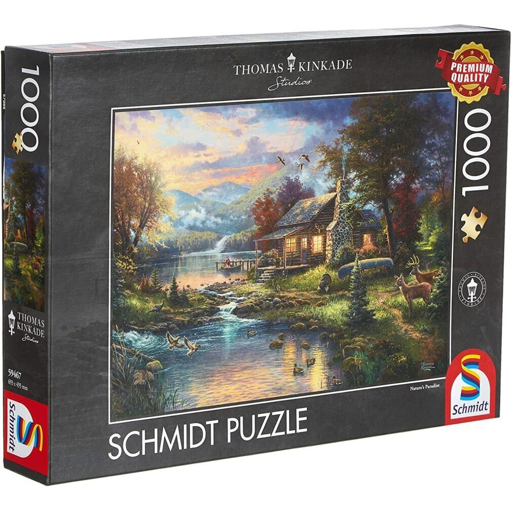 1000 pièces Schmidt Spiele Puzzle Thomas Kinkade Im Image du produit 