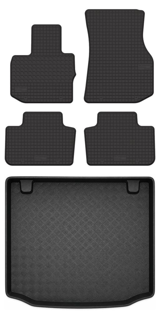 Gummimatten + Kofferraumwanne für BMW X3 G01 2017-2024 Produktbild 