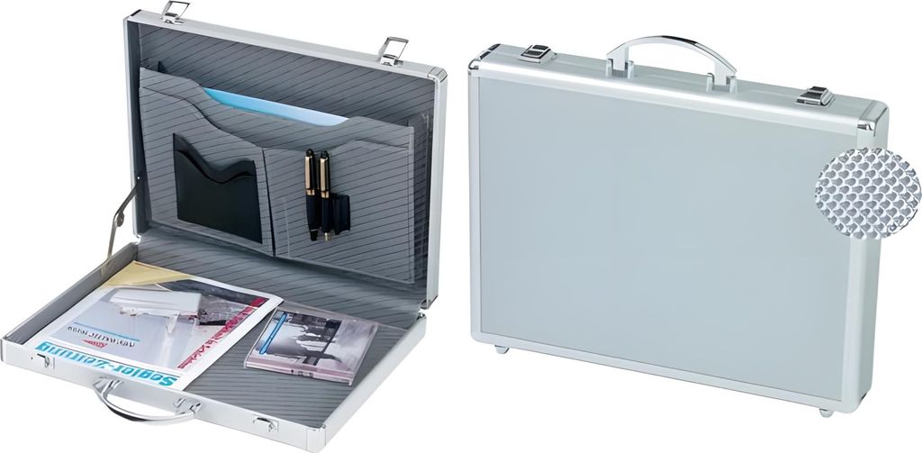 ALUMAXX Custodia da viaggio "MINOR", alluminio, argento Immagine del prodotto 