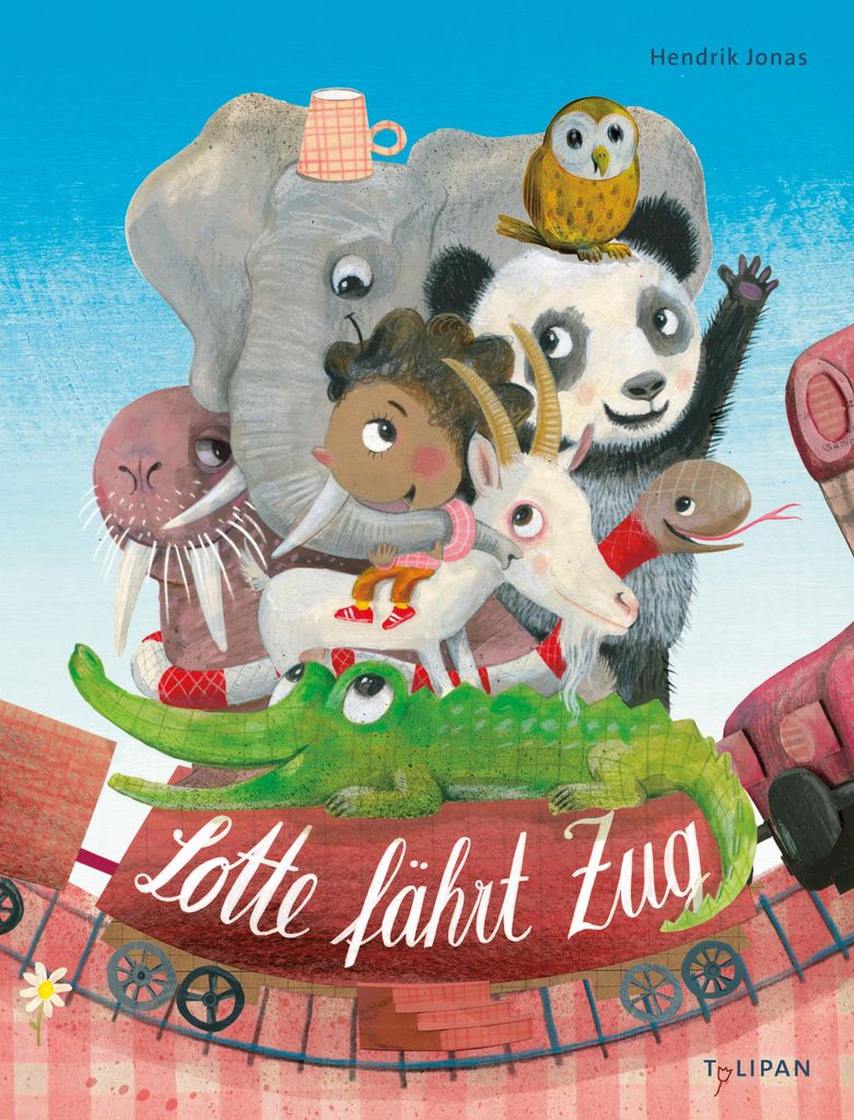 Lotte fährt Zug
