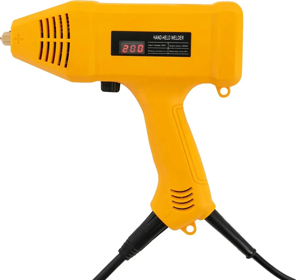 Mini Saldatrice Portatile ad Arco 220V - Design Compatto Arancio