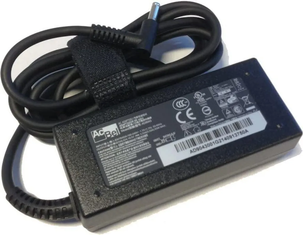 Alimentatore Notebook HP 65W 854055-004 - Caricabatterie Rapido 19.5V