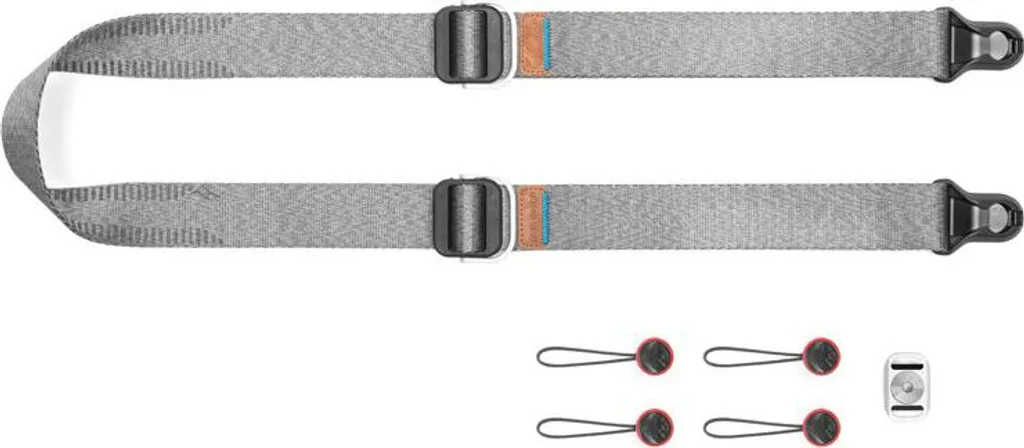Sangle Appareil Photo Peak Design Slide Lite Ash SLLAS3 Fine et Robuste