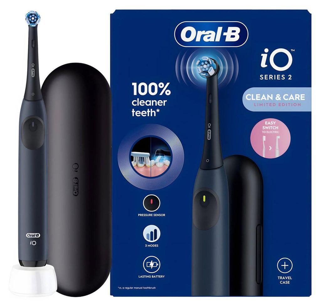 Elektrische Ozeanblaue Zahnbü rste der IO2-Serie Produktbild 