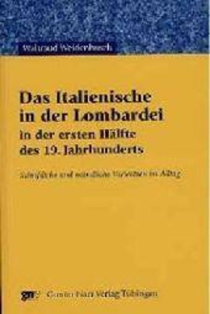 Weidenbusch, W: Italienische in der Lombardei in der ersten