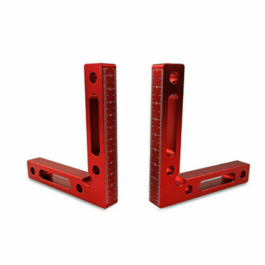 2pcs Lineal Anschlagwinkel 90° Positionierung Holzbearbeitung Werkzeug