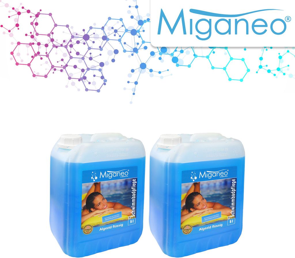 Miganeo 10l  Algezid zur Algenvernichtung für Pool Produktbild 