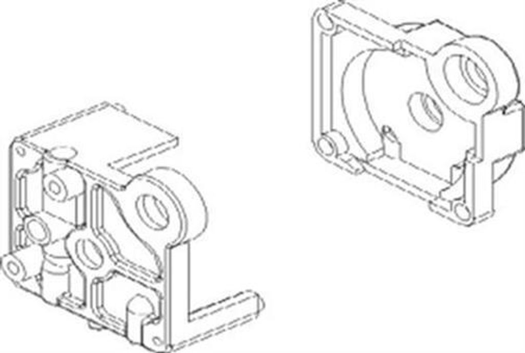 Krick Getriebehalterung Set Vulcan