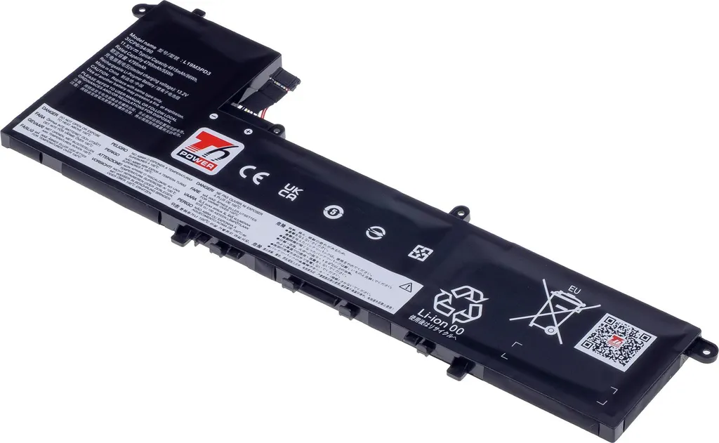 Batteria T6 Power per Lenovo IdeaPad S540-13API | 56Wh Li-Poly Nero